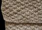 Preview: Hand knitted clutch / Evening bag in beige